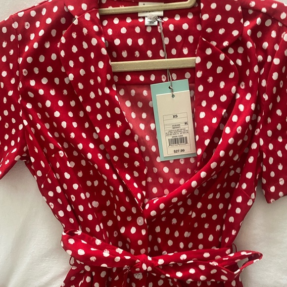 Red Polka Dot Dress Valentines Day - Picture 8 of 8